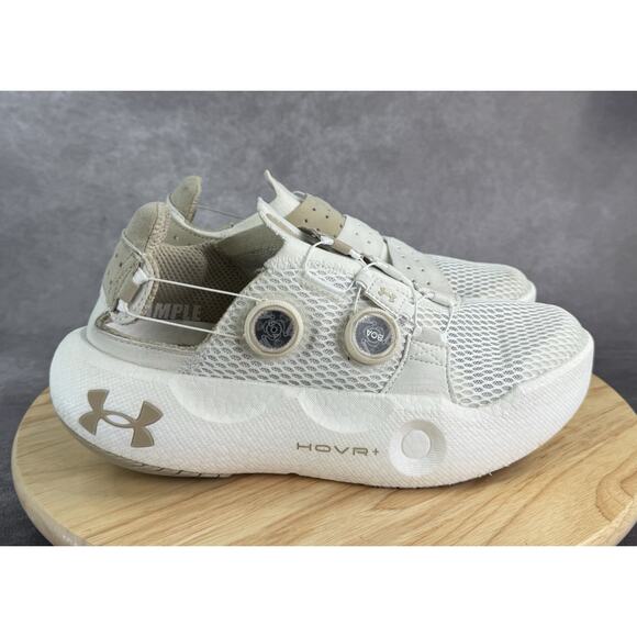 UA x Speedland Infinite Mega White Desert Sand Running Shoes Size 9 SAMPLE Shoe - Picture 1 of 12